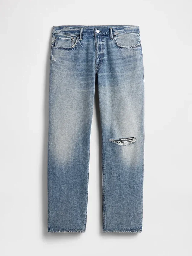 Relaxed Straight Jeans