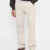 Relaxed Straight Utility Khakis