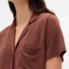Ruffle Pj Shirt