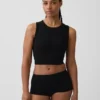 Seamless Rib Crop Tank Top