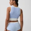 Seamless Rib Crop Tank Top
