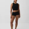 Seamless Rib Crop Tank Top