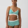 Seamless Rib Triangle Bralette