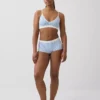Seamless Rib Triangle Bralette