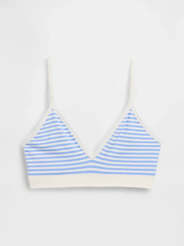 Seamless Rib Triangle Bralette