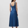 Shirred Maxi Dress