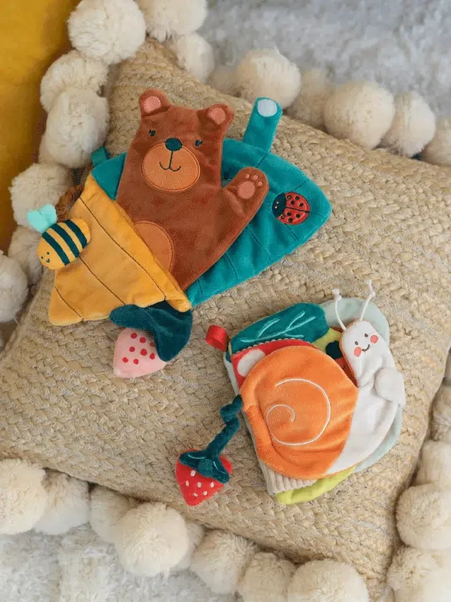 Silly Snail Sensory Soft Book