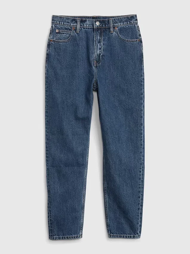 Sky High Rise Mom Jeans