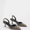 Slingback Kitten Heels