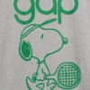 Snoopy Logo Relaxed Graphic T-Shirt