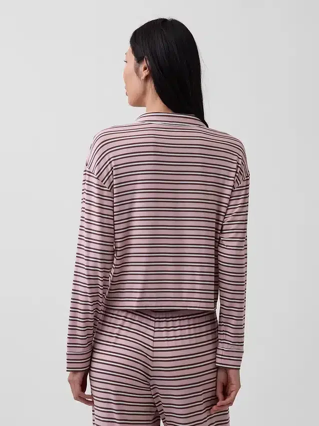 Softest Modal Crop Pj Top