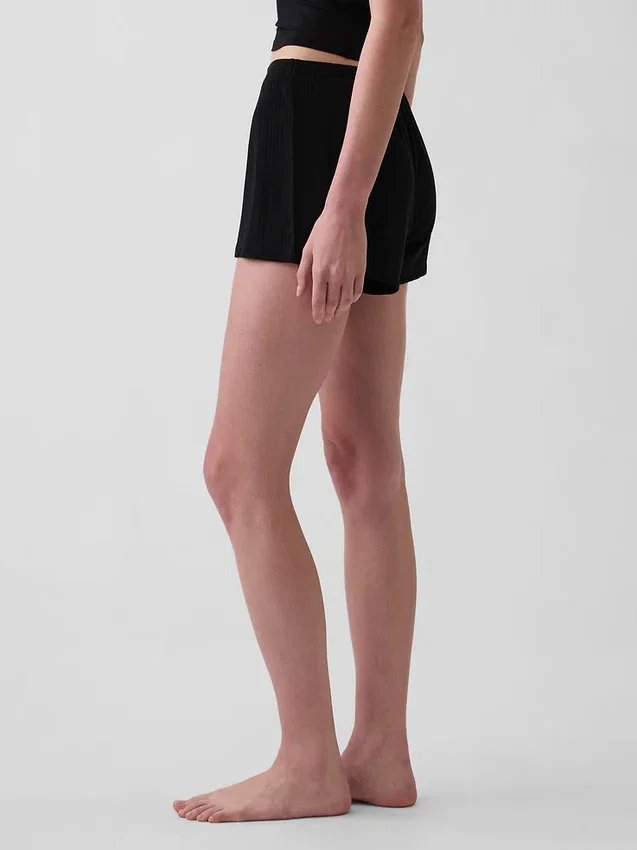Softest Modal Rib Pj Shorts