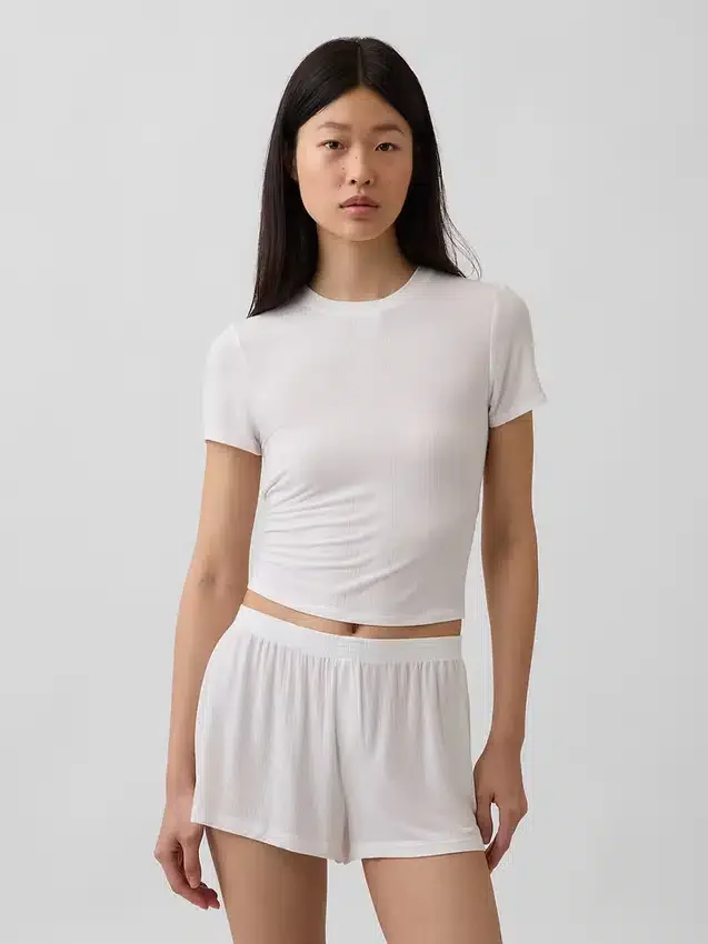 Softest Modal Rib Pj T-Shirt