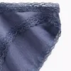 Softest Organic Stretch Cotton Lace-Trim Bikini