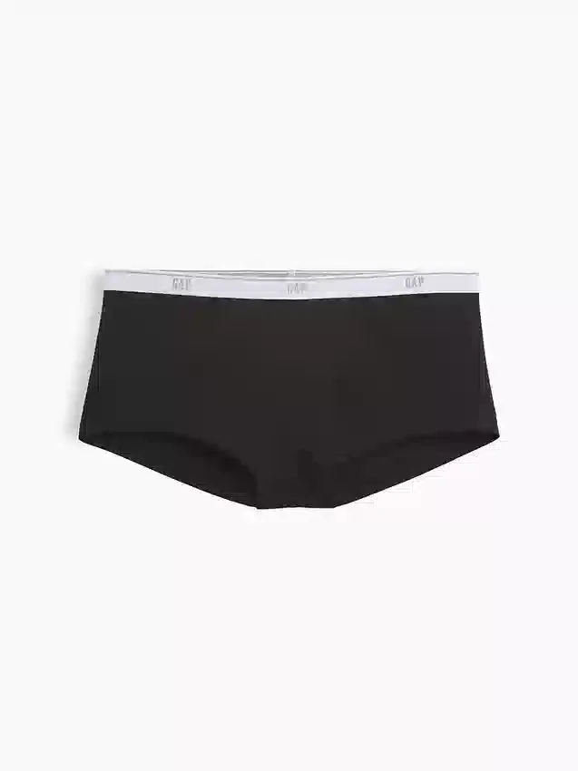Softest Organic Stretch Cotton Logo Shorty