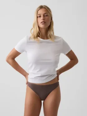 Softest Organic Stretch Cotton Thong