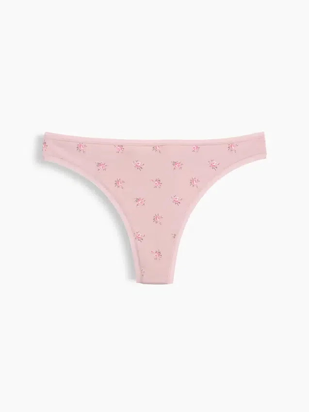Softest Organic Stretch Cotton Thong