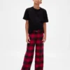 Stranger Things Kids Recycled Flannel Pj Pants