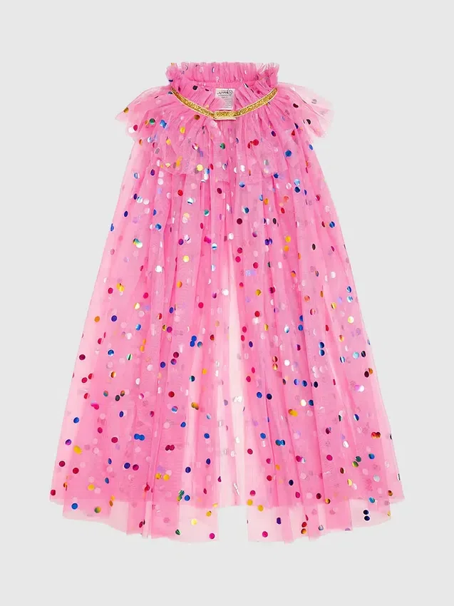 Sweet Wink Confetti Cape