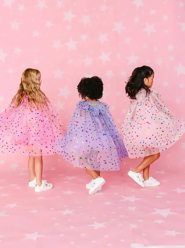 Sweet Wink Confetti Cape
