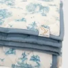 The Gilded Bird Spring Toile Quilted Playmat