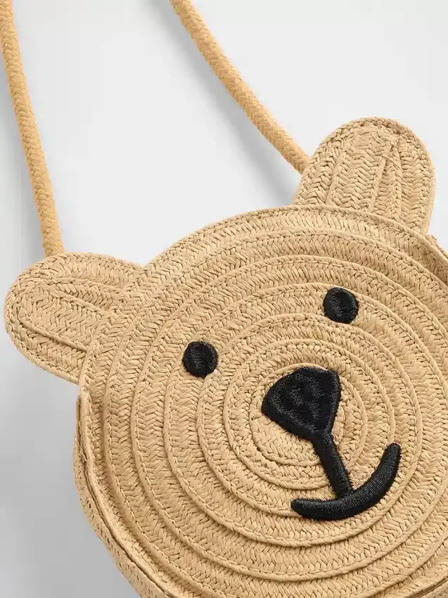 Toddler Brannan Bear Straw Bag