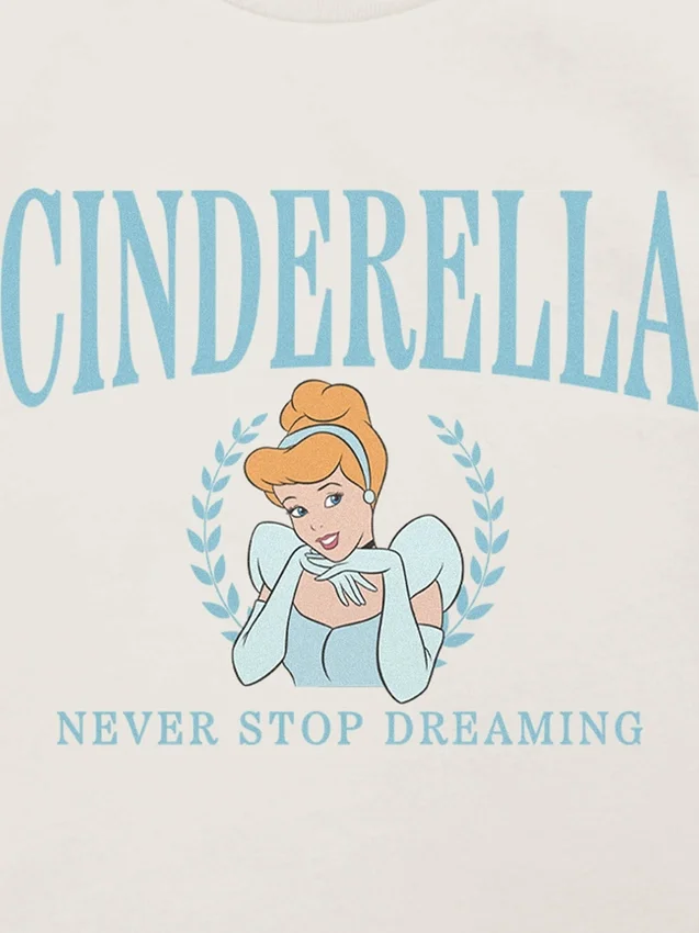 Toddler Cinderella Collegiate Graphic T-Shirt