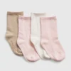 Toddler Crew Socks (4-Pack)