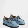 Toddler Denim Boat Shoes