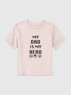 Toddler Marvel Hero Dad Graphic Tee