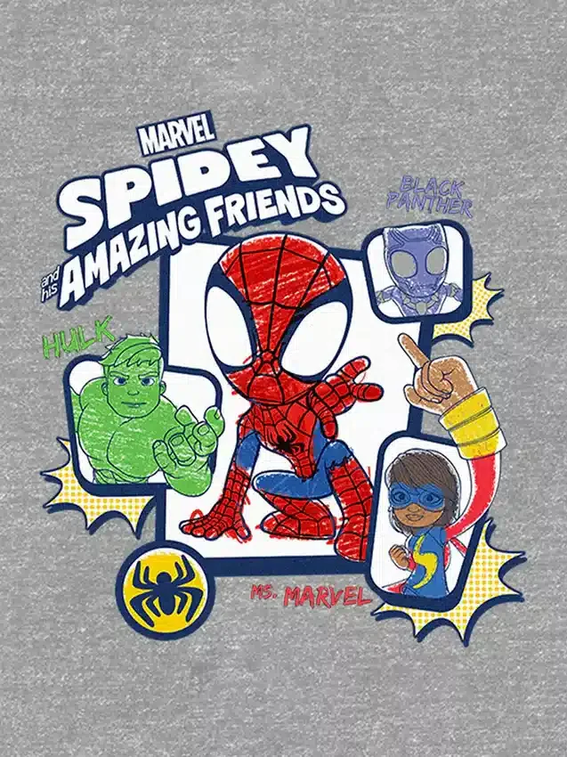 Toddler Spidey and His Amazing Friends Graphic T-Shirt