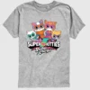 Toddler Super Kitties Logo Short Sleeve Graphic T-Shirt