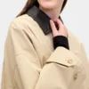 Twill Oversized Trench Coat