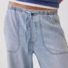 Ultrasoft Denim Easy Barrel Joggers