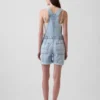Ultrasoft Denim Loose Shortalls