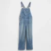 Ultrasoft Denim Relaxed Overalls