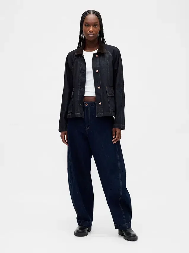 Ultrasoft Denim Swing Chore Jacket