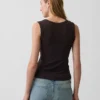 Variegated Rib Tank Top