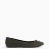 Vegan Suede Ballet Flats