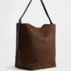 Vegan Suede Bucket Bag