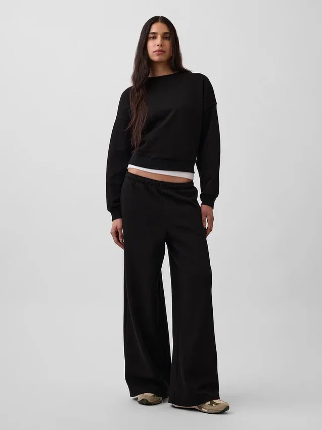 Vintagesoft Baggy Wide-Leg Sweatpants