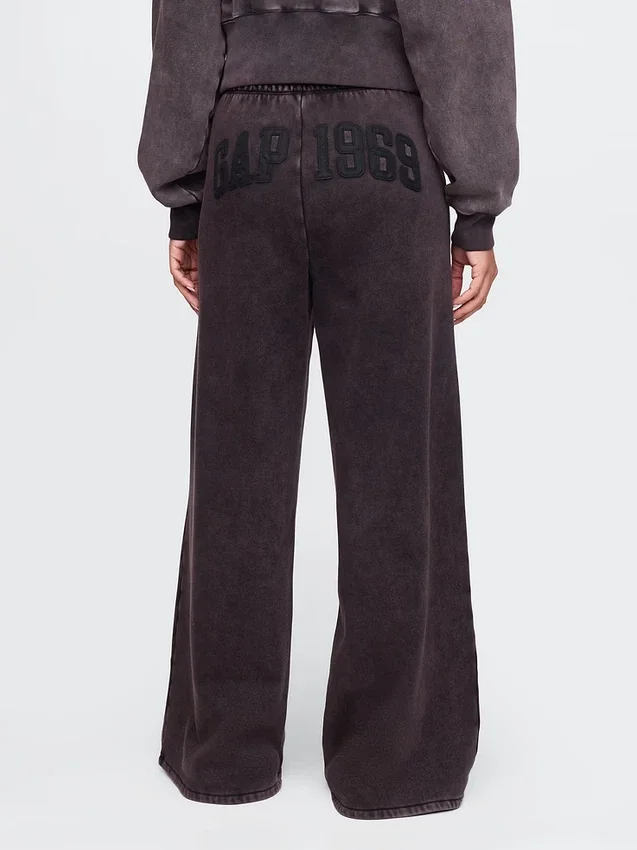 Vintagesoft Baggy Wide-Leg Sweatpants