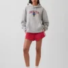 Vintagesoft Oversized Americana Logo Hoodie