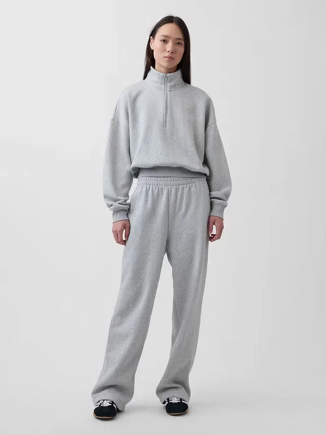 Vintagesoft Oversized Half-Zip Wedge Pullover