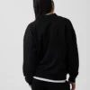 Vintagesoft Oversized Mockneck Tunic Sweatshirt