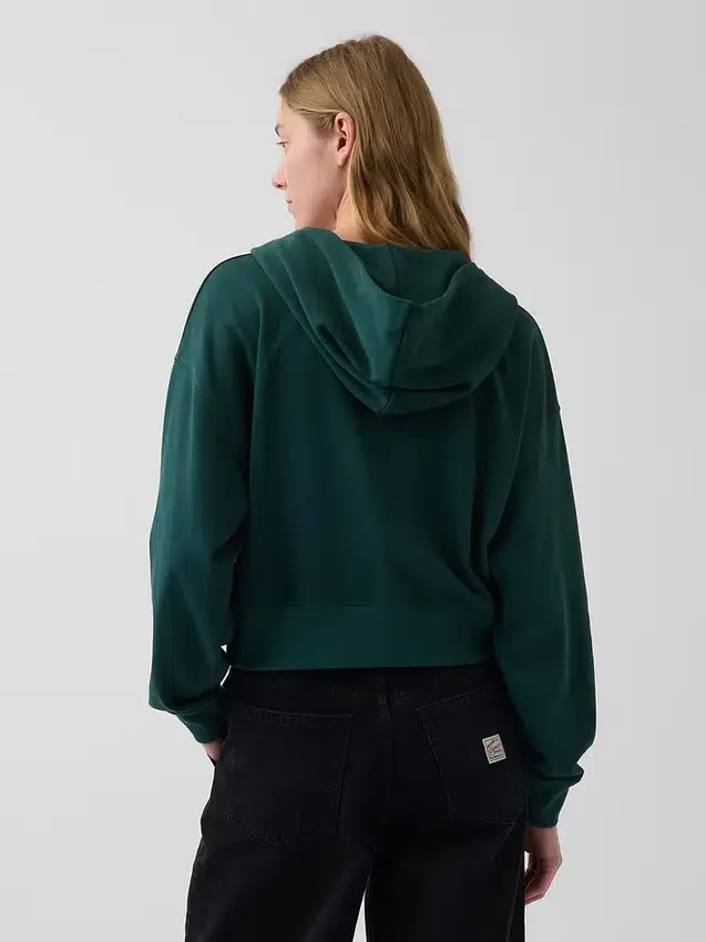 Vintagesoft Terry Oversized Wedge Zip Hoodie