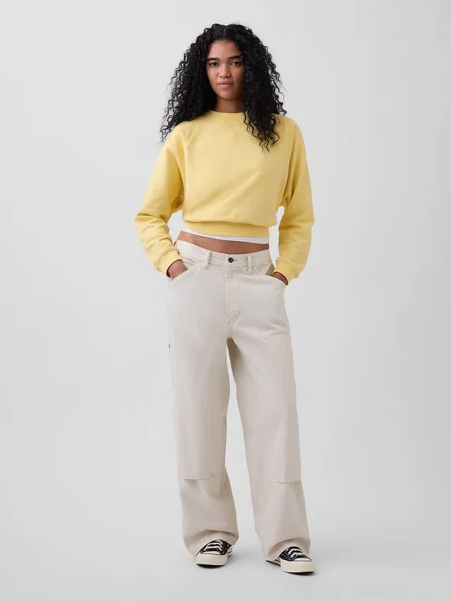 Vintagesoft Terry Raglan Sweatshirt