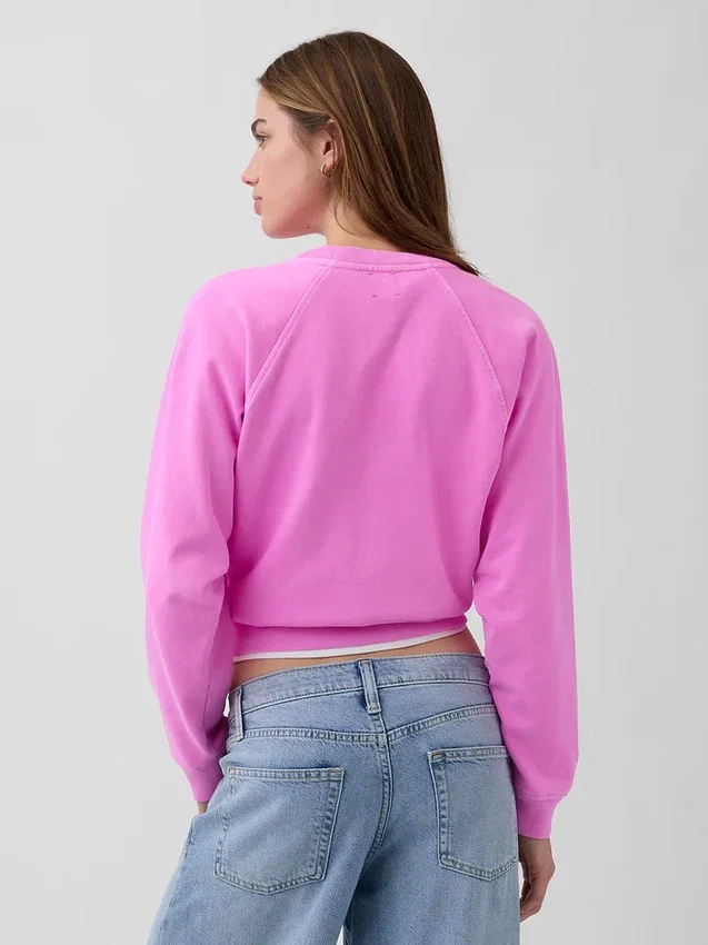 Vintagesoft Terry Raglan Sweatshirt