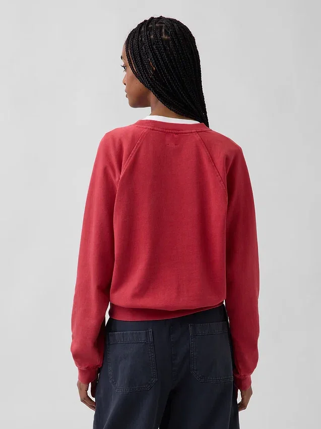 Vintagesoft Terry Raglan Sweatshirt