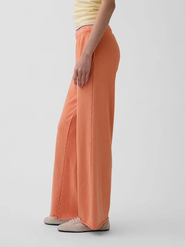 Vintagesoft Terry Wide-Leg Sweatpants